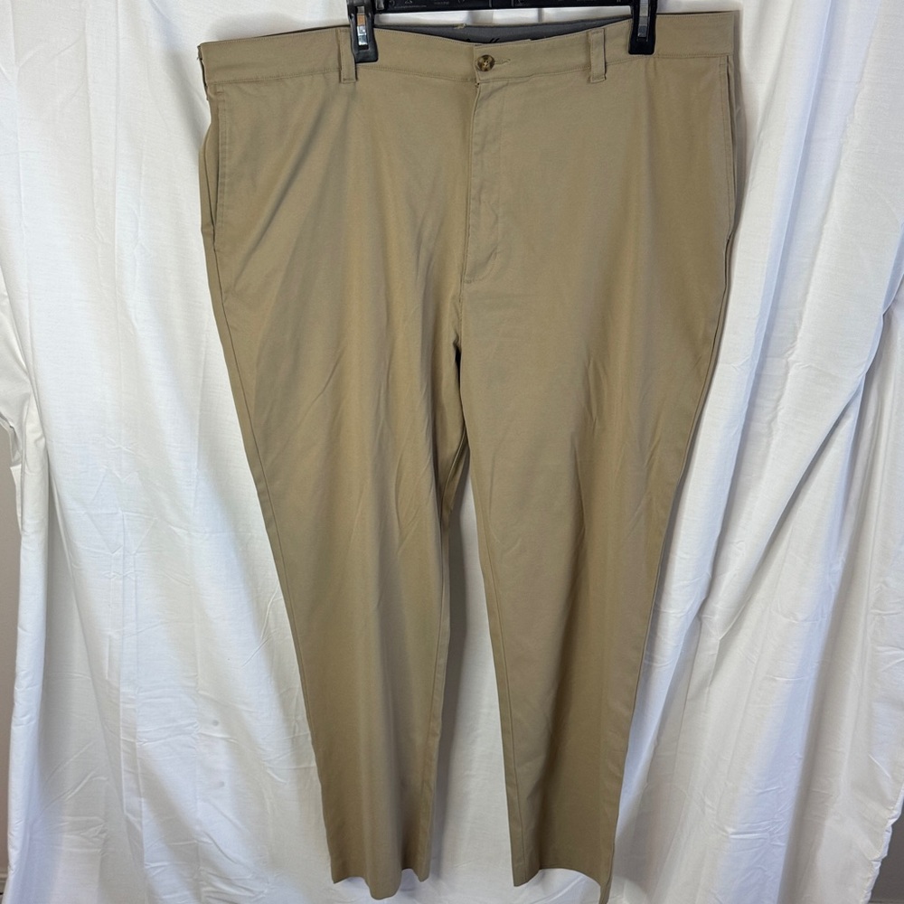 Men's Slim Straight Khaki Pants - Tan